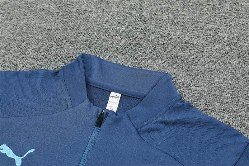 Manchester City Blue Tracksuit - JerseyLegacy