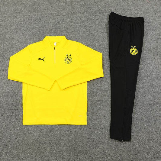 Borussia Dortmund Black and Yellow Tracksuit - JerseyLegacy