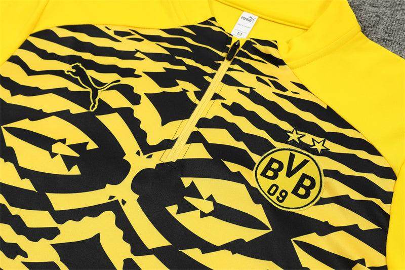 Borussia Dortmund Black and Yellow Tracksuit - JerseyLegacy