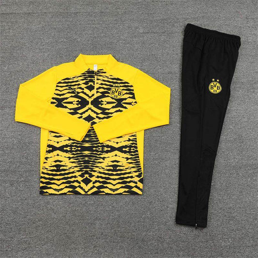 Borussia Dortmund Black and Yellow Tracksuit - JerseyLegacy