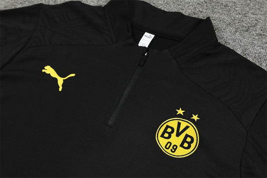 Borussia Dortmund Black Tracksuit - JerseyLegacy