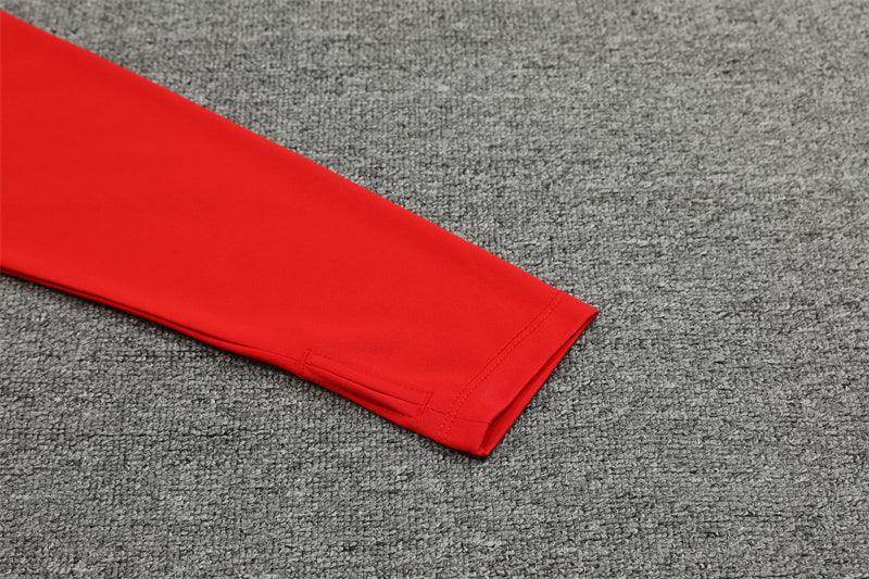 AC Milan Black and Red Tracksuit - JerseyLegacy