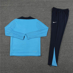 Chelsea Dark Blue and Light Blue Tracksuit - JerseyLegacy