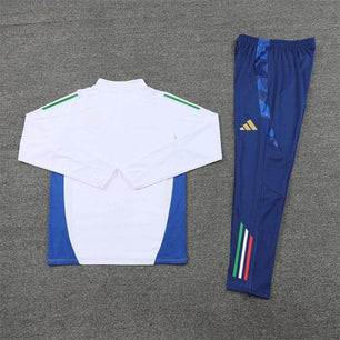 Italy Blue and White Tracksuit - JerseyLegacy