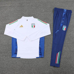 Italy Blue and White Tracksuit - JerseyLegacy