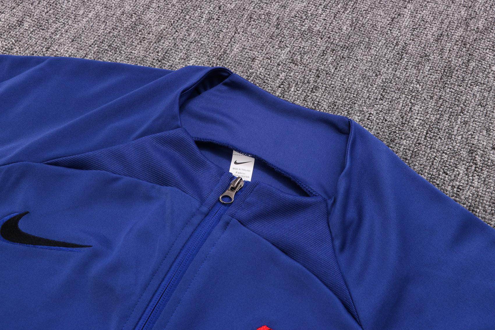 FC Barcelona Blue Tracksuit - JerseyLegacy