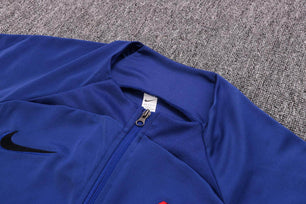 FC Barcelona Blue Tracksuit - JerseyLegacy