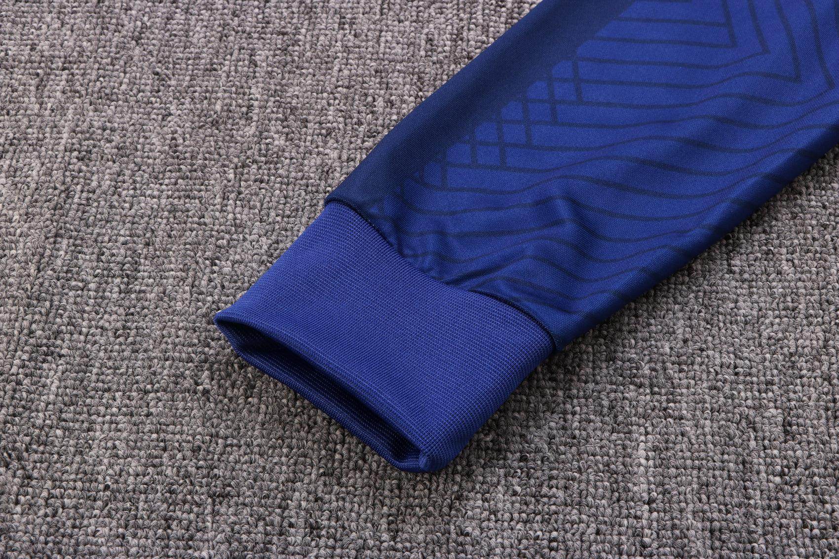 FC Barcelona Blue Tracksuit - JerseyLegacy