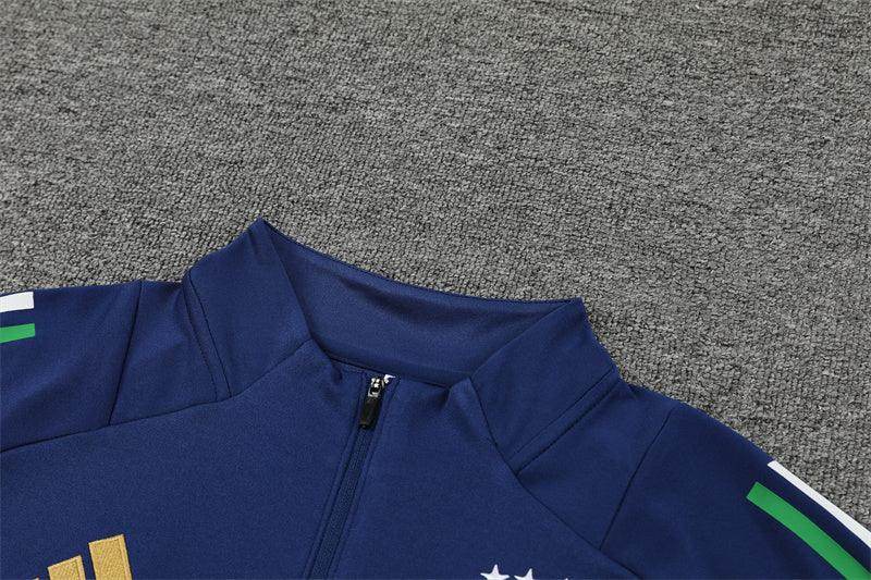 Italy Blue Tracksuit - JerseyLegacy