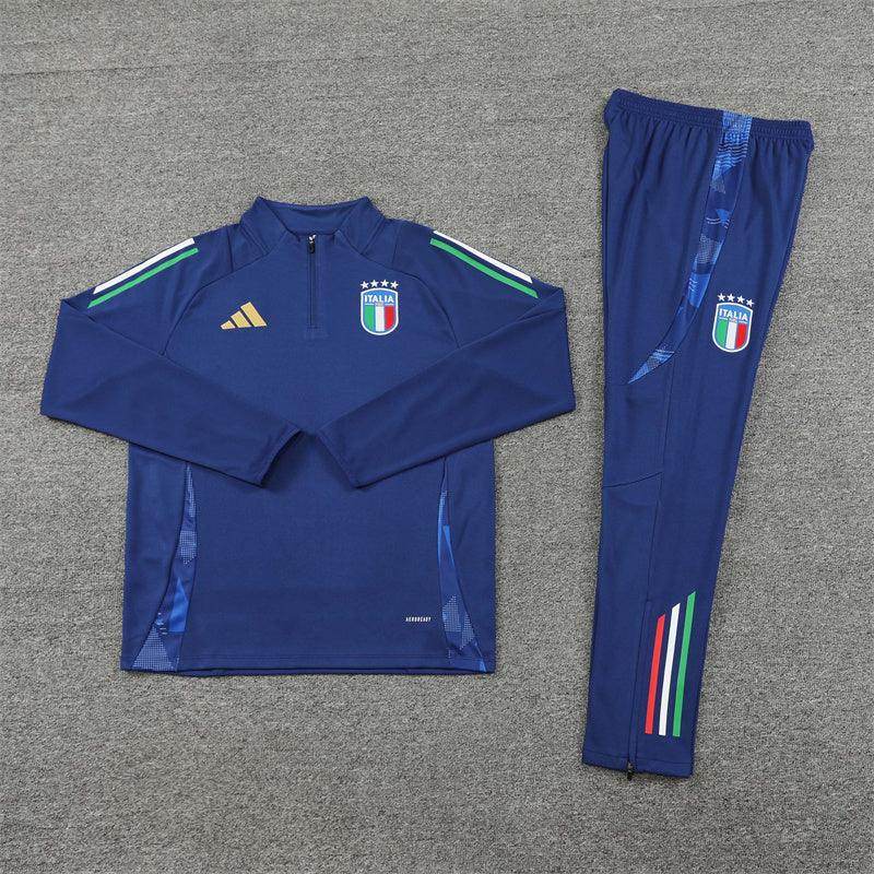 Italy Blue Tracksuit - JerseyLegacy