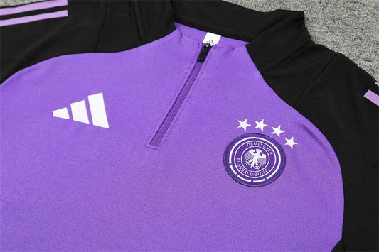 Germany Black and Purple Tracksuit - JerseyLegacy