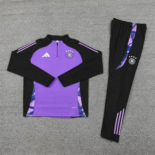 Germany Black and Purple Tracksuit - JerseyLegacy