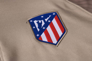 Atletico Madrid Military Green and Beige Tracksuit - JerseyLegacy
