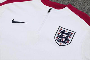 England Dark Blue and White Tracksuit - JerseyLegacy