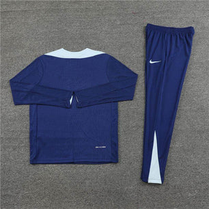 France Dark Blue Tracksuit - JerseyLegacy