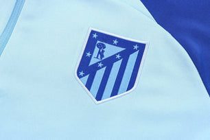 Atletico Madrid Blue and Mint Tracksuit - JerseyLegacy