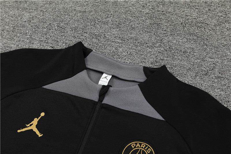 PSG Black Tracksuit II - JerseyLegacy