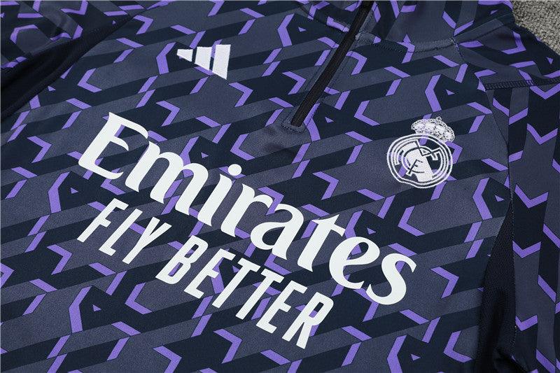 Real Madrid "Royal Eclipse" Tracksuit - JerseyLegacy