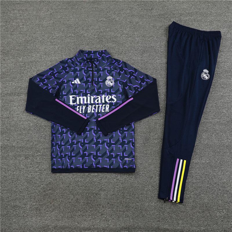 Real Madrid "Royal Eclipse" Tracksuit - JerseyLegacy