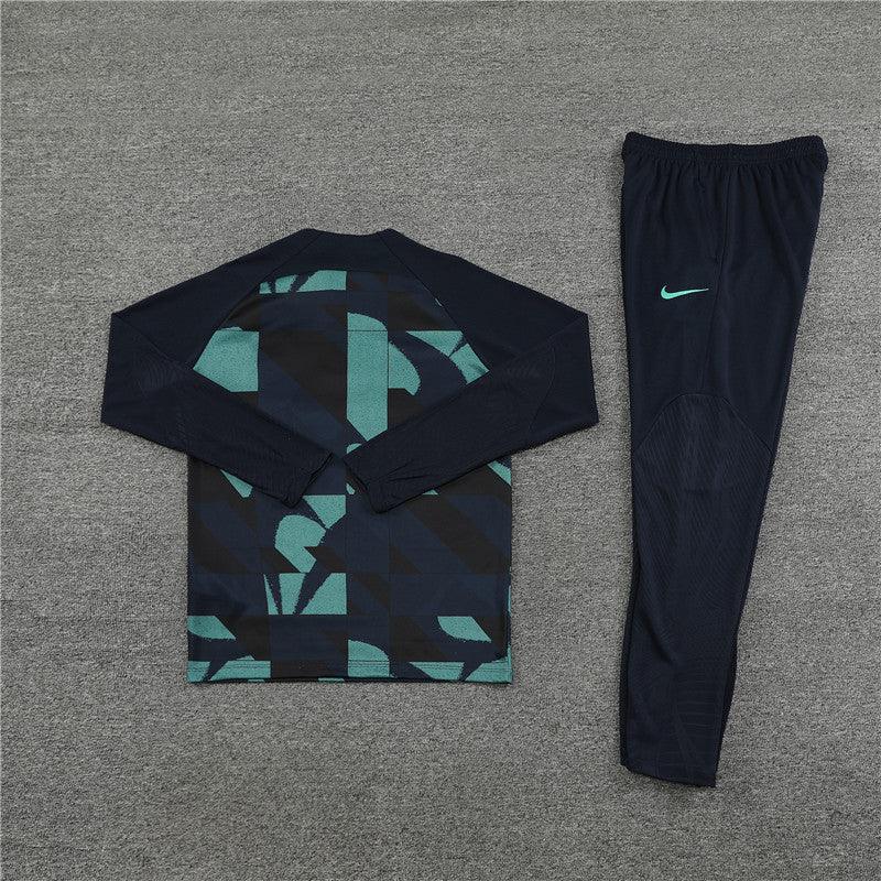 FC Barcelona "Emerald Shadow" Tracksuit - JerseyLegacy