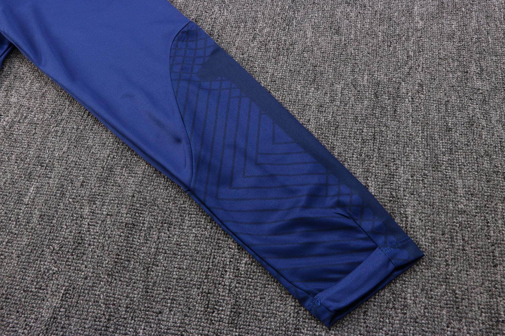 FC Barcelona Blue Tracksuit - JerseyLegacy