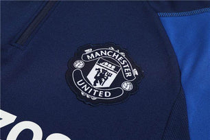 Manchester United Blue Tracksuit - JerseyLegacy