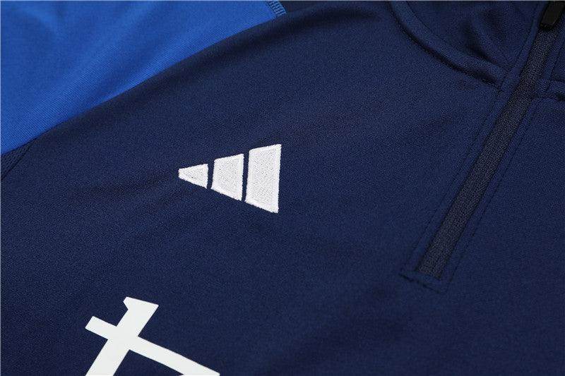 Manchester United Blue Tracksuit - JerseyLegacy