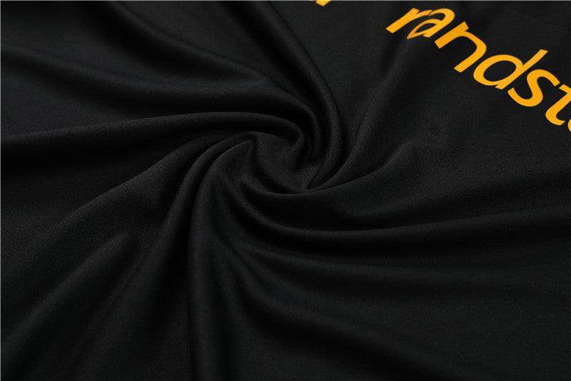 Olympique de Marseille Black Tracksuit - JerseyLegacy
