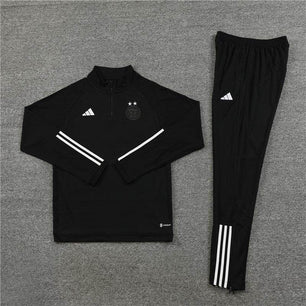 Germany Black Tracksuit - JerseyLegacy