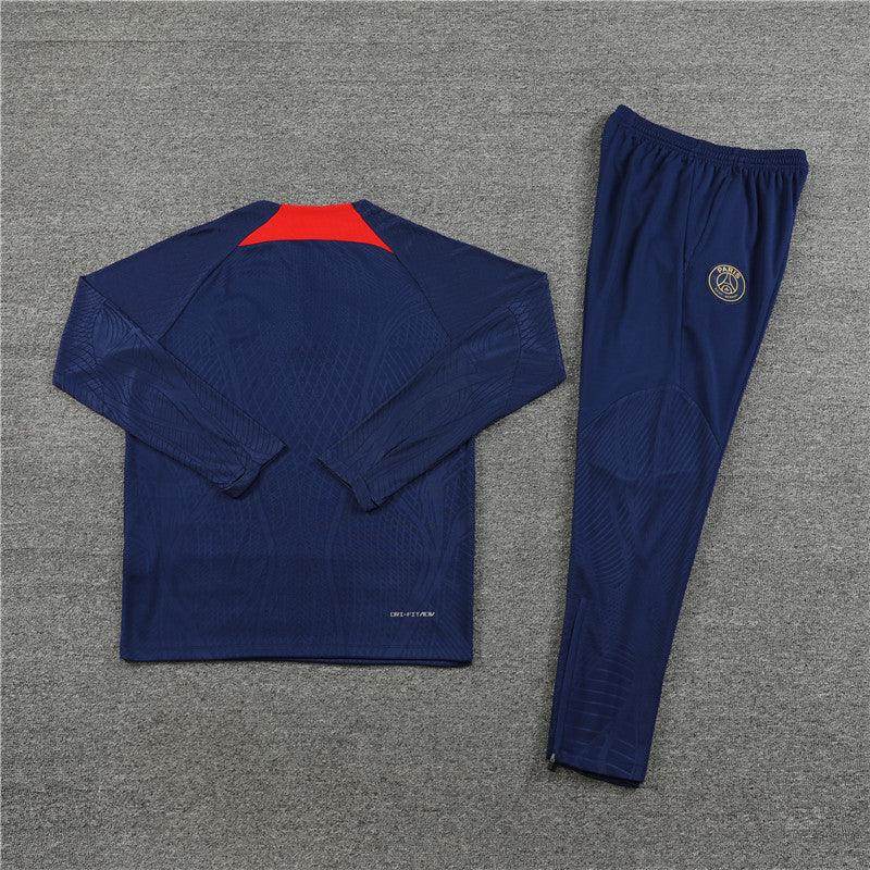 PSG Dark Blue Tracksuit - JerseyLegacy