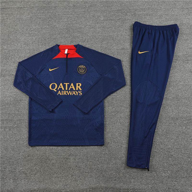 PSG Dark Blue Tracksuit - JerseyLegacy