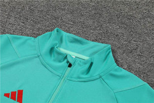 Manchester United Black and Mint Tracksuit - JerseyLegacy