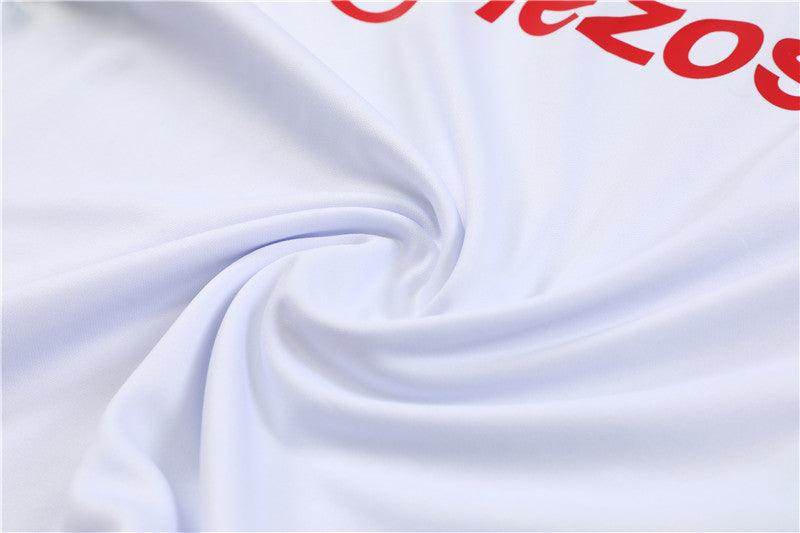 Manchester United Black and White Tracksuit - JerseyLegacy