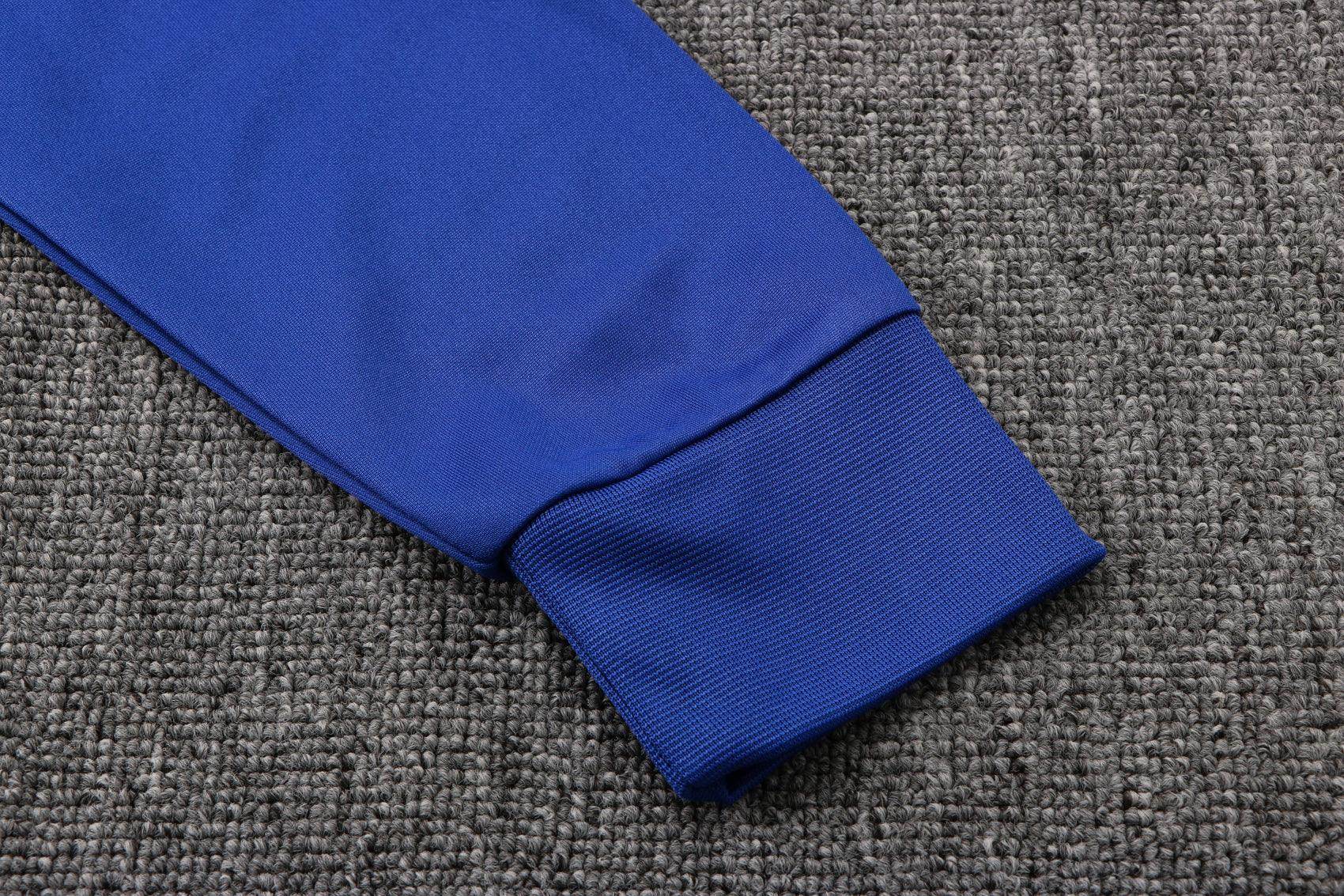 Atletico Madrid Dark Blue and Blue Tracksuit - JerseyLegacy