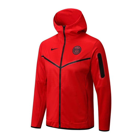 Paris Saint German Red Tracksuit - JerseyLegacy