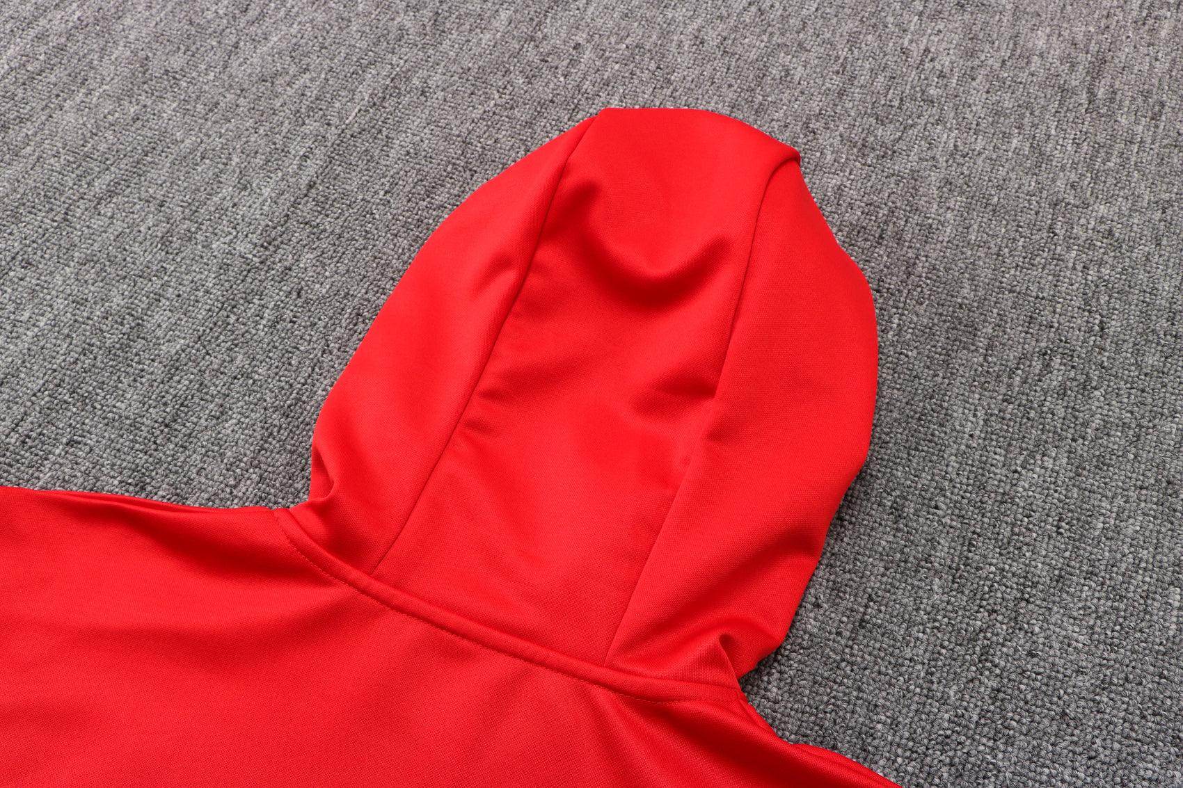 Paris Saint German Red Tracksuit - JerseyLegacy