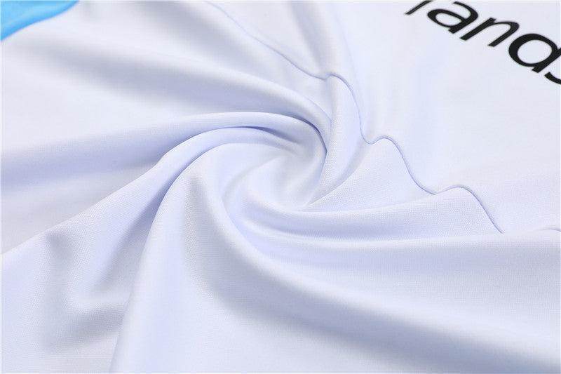 Olympique de Marseille Black and White Tracksuit - JerseyLegacy