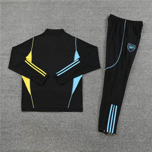 Arsenal Black and Yellow Tracksuit - JerseyLegacy