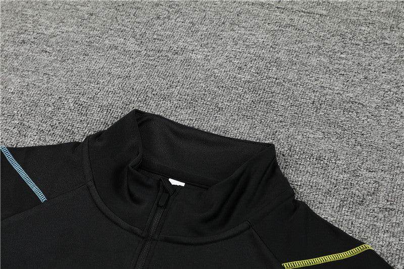 Arsenal Black and Yellow Tracksuit - JerseyLegacy