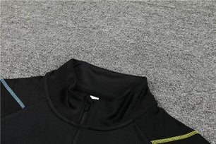 Arsenal Black and Yellow Tracksuit - JerseyLegacy