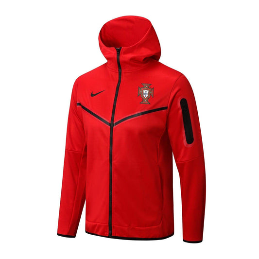 Portugal Red Tracksuit - JerseyLegacy