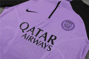 PSG Black and Violet Tracksuit - JerseyLegacy