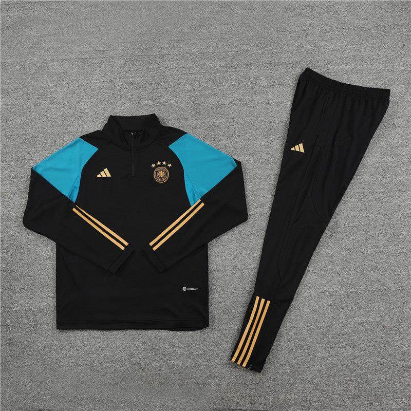 Germany Black and Yellow Tracksuit - JerseyLegacy