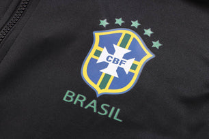 Brazil Black Tracksuit - JerseyLegacy