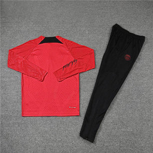 PSG Black and Red Tracksuit II - JerseyLegacy