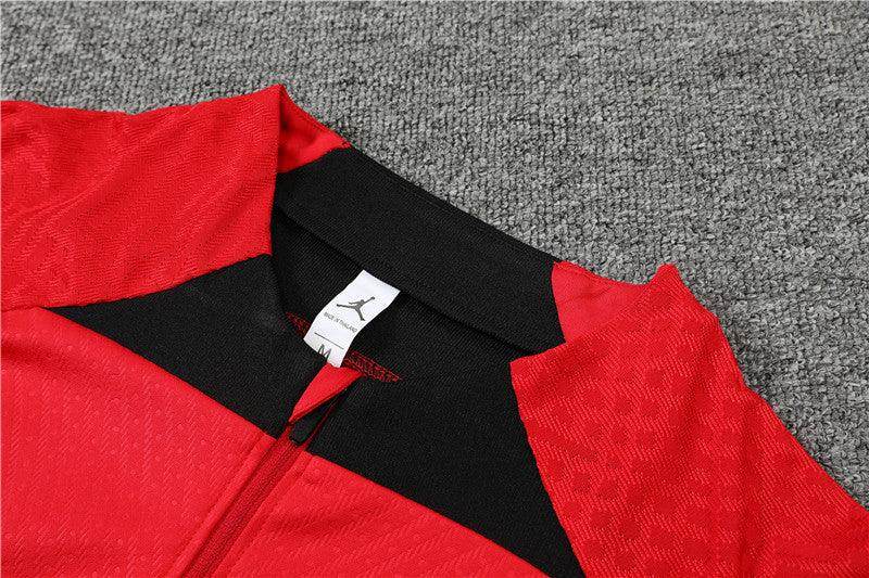 PSG Black and Red Tracksuit II - JerseyLegacy