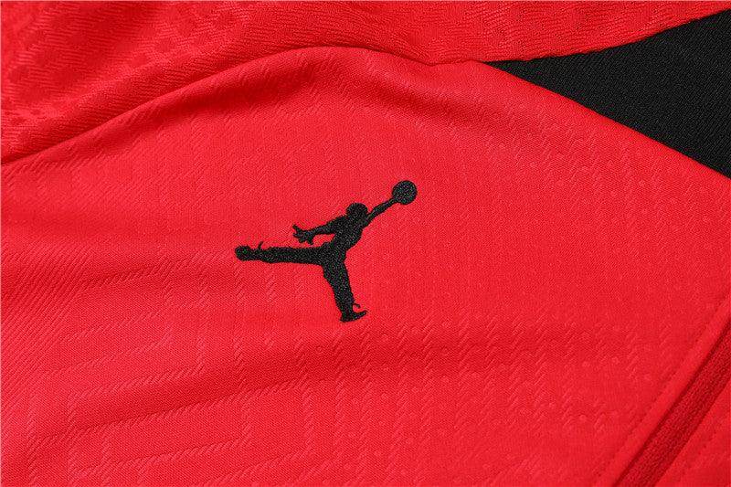 PSG Black and Red Tracksuit II - JerseyLegacy