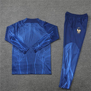 France Blue Tracksuit - JerseyLegacy