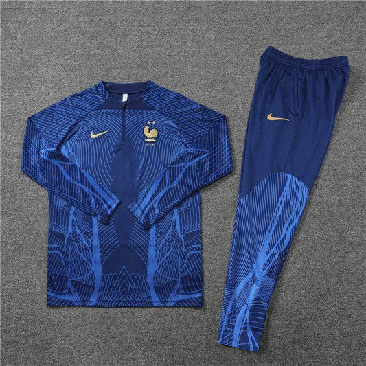 France Blue Tracksuit - JerseyLegacy