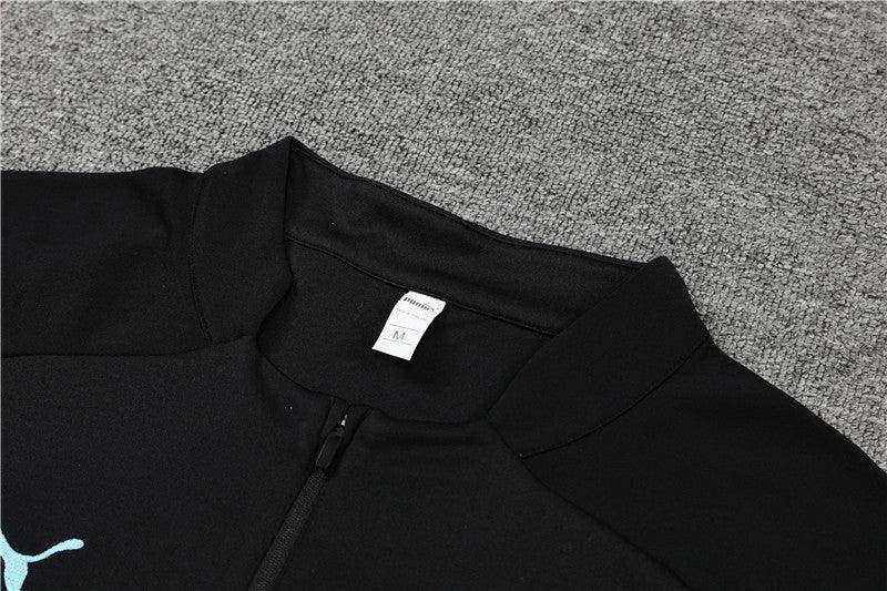 Manchester City Black Tracksuit - JerseyLegacy